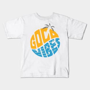 Good Vibes Typo Kids T-Shirt